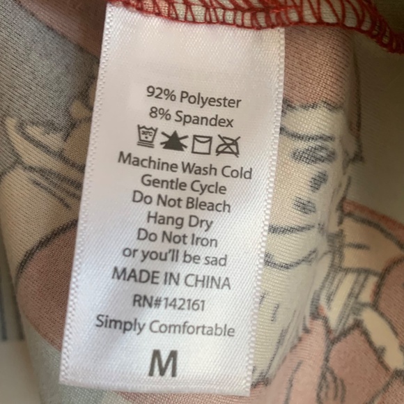 Vintage/Retro Christmas Santa  — SUPER SOFT LulaRoe GIGI -- NEW w/tags! Size: M - Picture 6 of 7